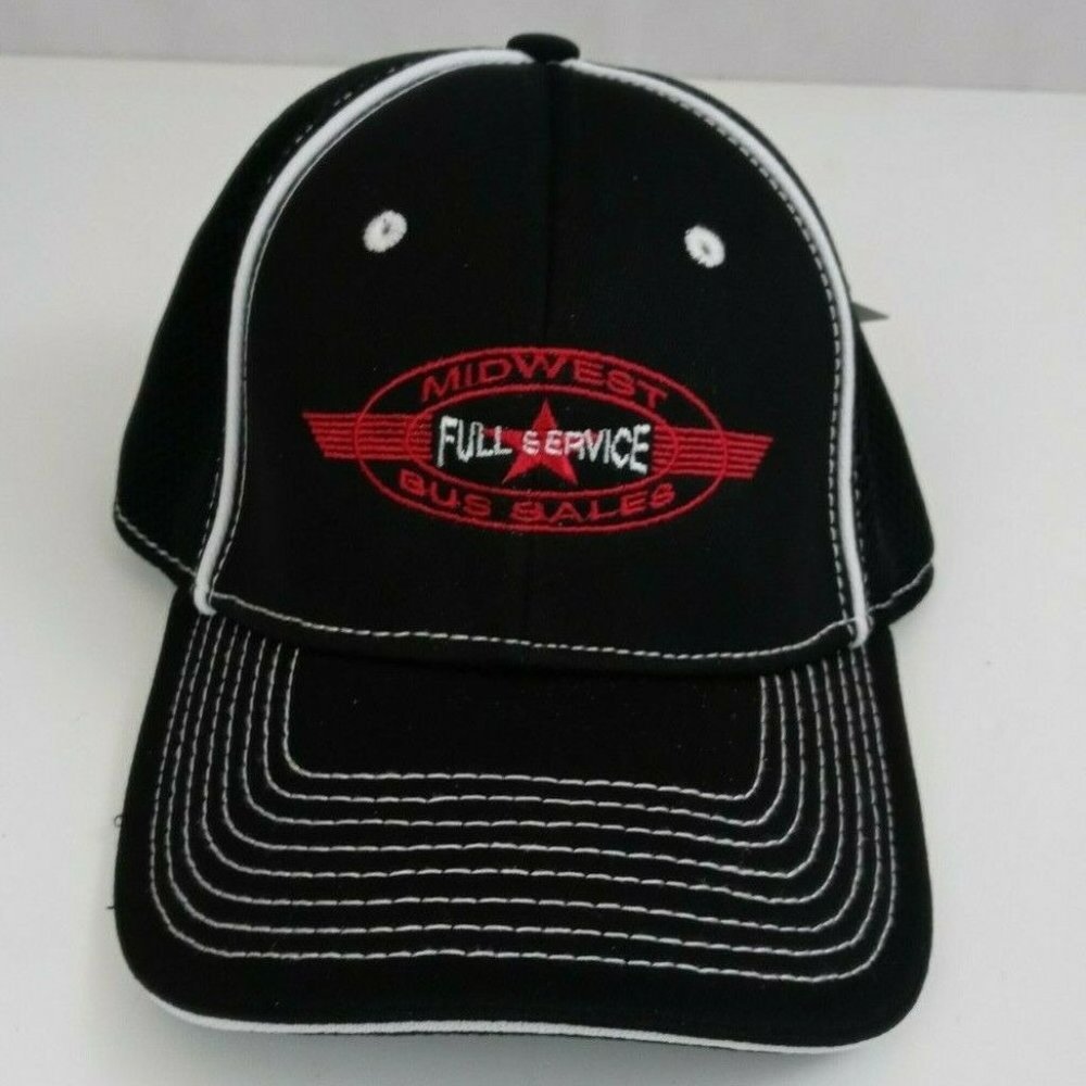 New Proflex Midwest Full Service Bus Sales Embroidered Baseball Cap S/M